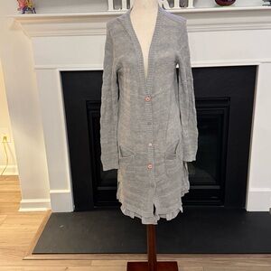 🌿 Matilda Jane Open-Front Knit Cardigan Sweater Dress | XS